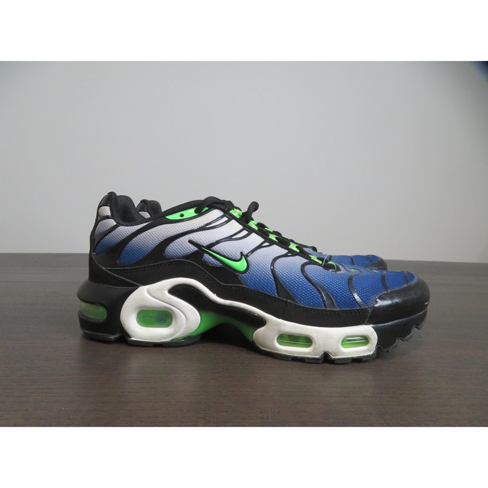 Nike Air Max Plus Shoes Womens 8 Youth 6.5Y Blue Running Sneakers CD0609-021